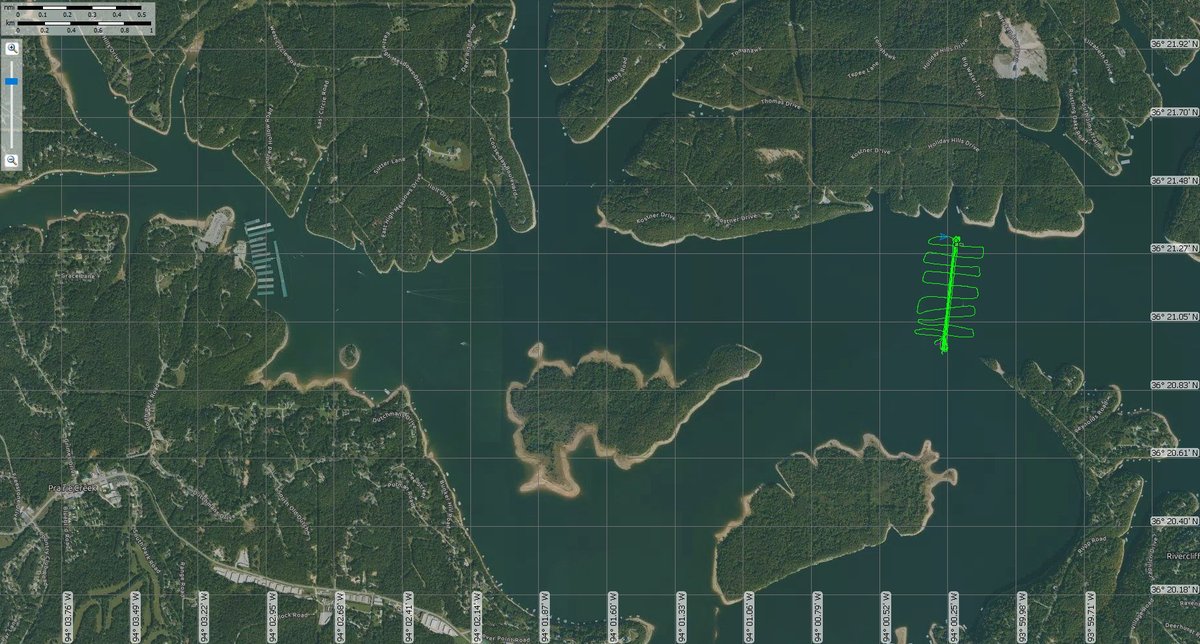 Beaver Lake Satellite Transects