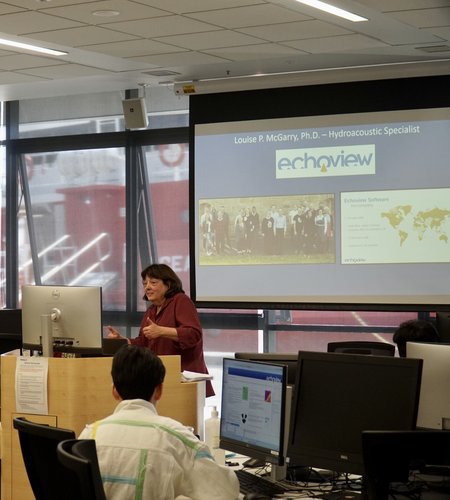 Echoview CSIRO UTAS hydroacoustics education