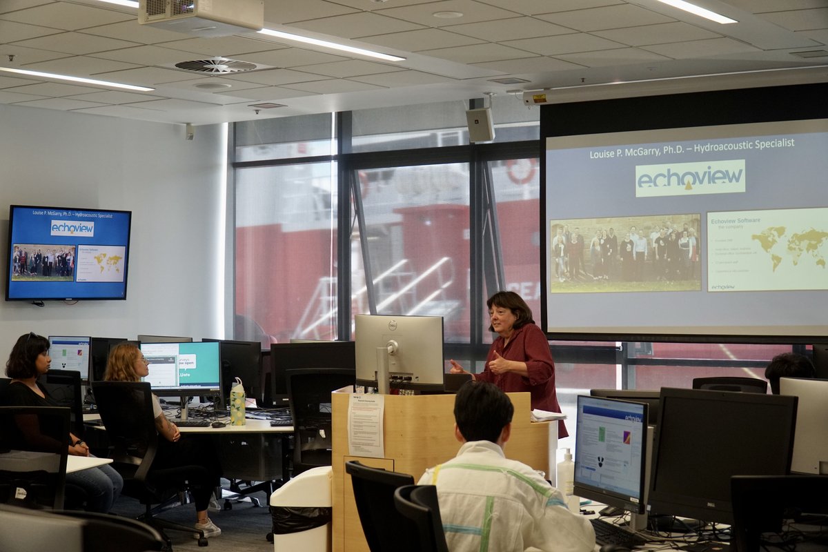 Echoview CSIRO UTAS hydroacoustics education