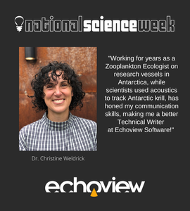 National Science Week Echoview Technical Writer