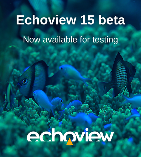 Echoview 15 beta hydroacoustics echosounding