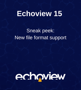 Echoview 15 sneak peek file format support